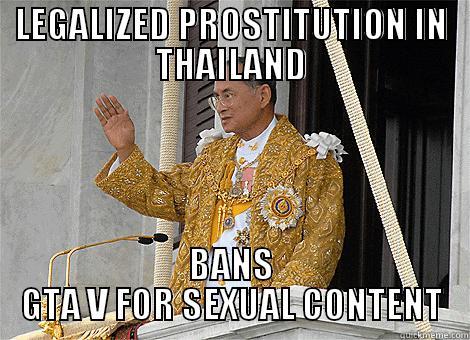 king rama meme - LEGALIZED PROSTITUTION IN THAILAND BANS GTA V FOR SEXUAL CONTENT Misc