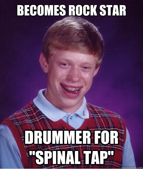 Becomes Rock Star drummer for 