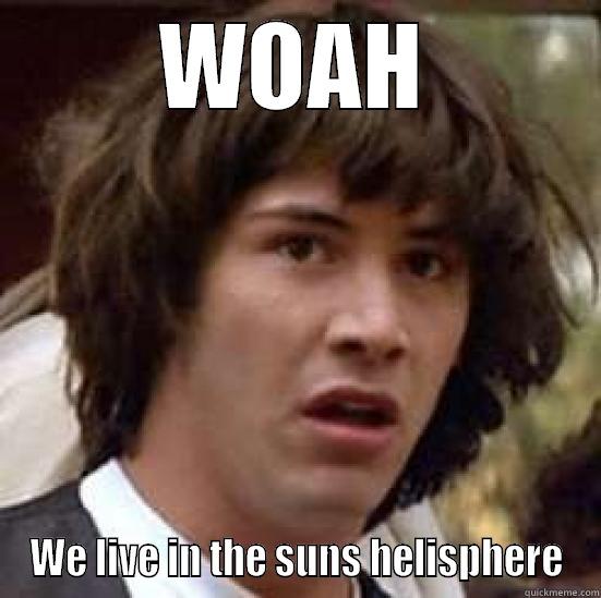 WOAH WE LIVE IN THE SUNS HELISPHERE conspiracy keanu