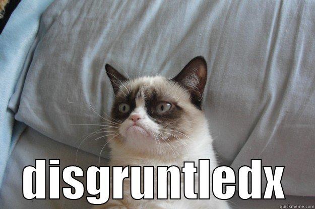  DISGRUNTLEDX Grumpy Cat