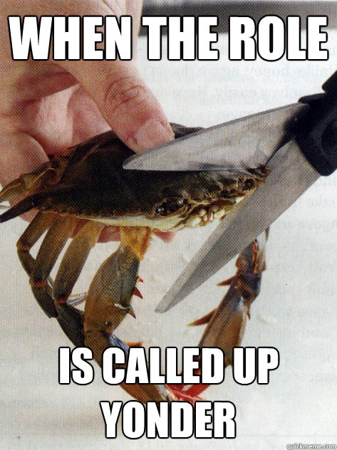 when the role is called up yonder  Optimistic Crab