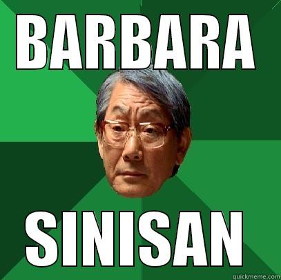 BARBARA SINISAN High Expectations Asian Father