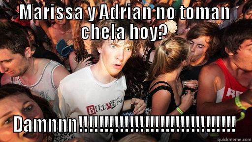 MARISSA Y ADRIAN NO TOMAN CHELA HOY? DAMNNN!!!!!!!!!!!!!!!!!!!!!!!!!!!!!!! Sudden Clarity Clarence