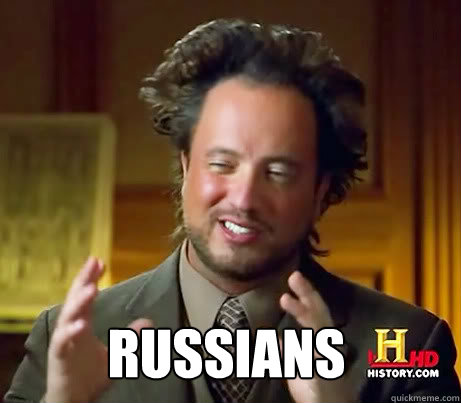  RUSSIANS  Giorgio Tsoukalos bday