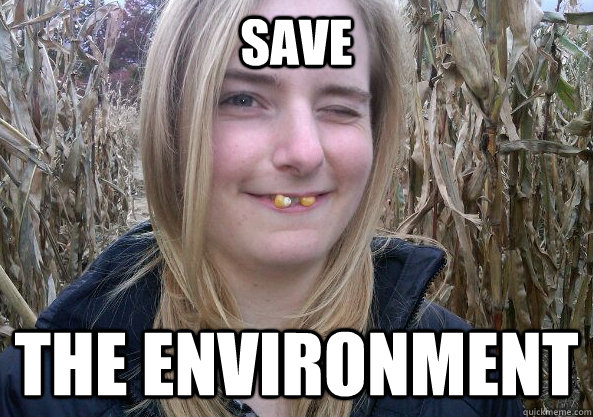 save the environment  