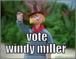  VOTE WINDY MILLER  Misc