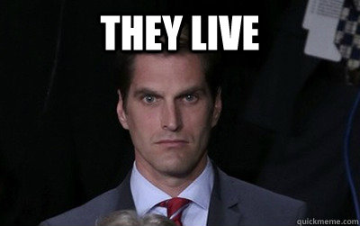 THEY LIVE   Menacing Josh Romney