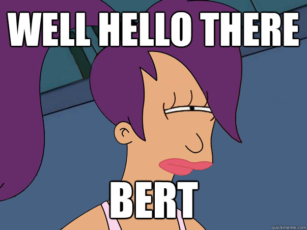 Well Hello There BERT  Leela Futurama