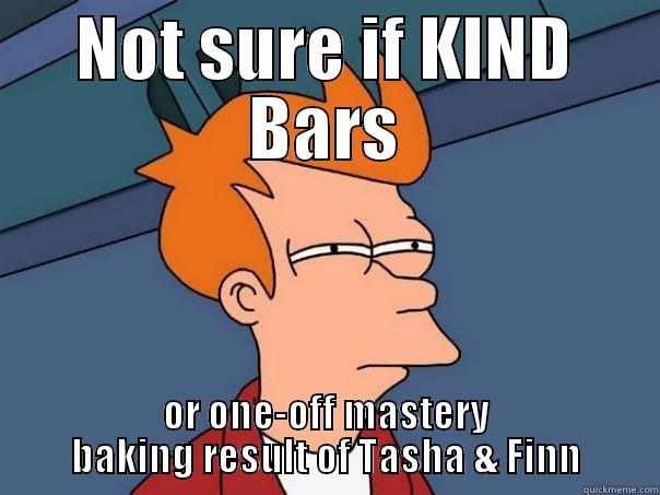 NOT SURE IF KIND BARS OR ONE-OFF MASTERY BAKING RESULT OF TASHA & FINN Futurama Fry