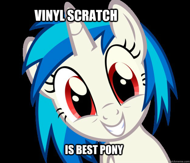 Vinyl scratch IS BEST PONY - Vinyl scratch IS BEST PONY  Misc