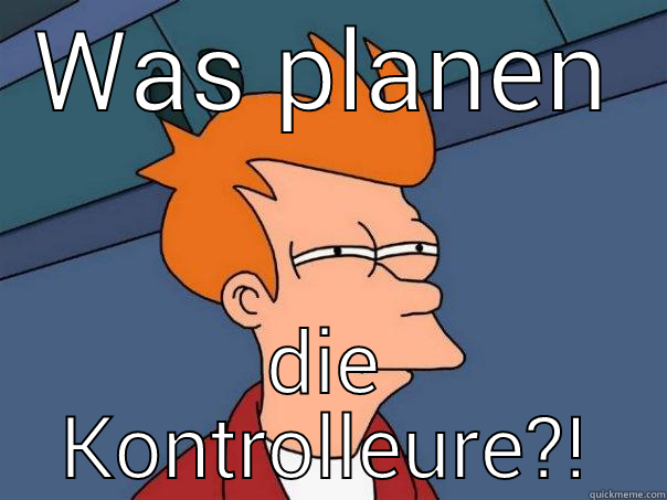 WAS PLANEN DIE KONTROLLEURE?! Futurama Fry