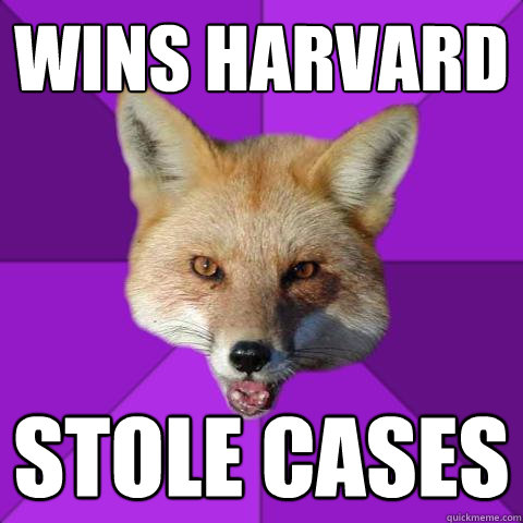 WINS HARVARD STOLE CASES  Forensics Fox