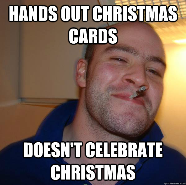 HANDS Out Christmas cards doesn't celebrate christmas - HANDS Out Christmas cards doesn't celebrate christmas  Misc