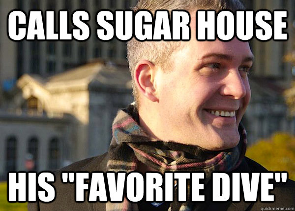 calls sugar house his 