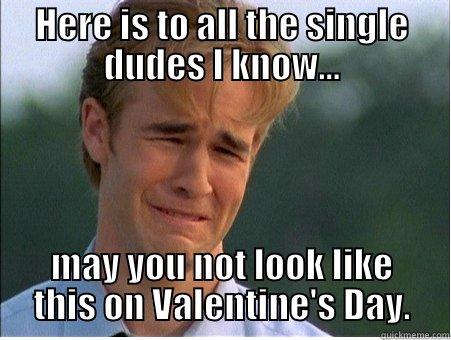 the boys - HERE IS TO ALL THE SINGLE DUDES I KNOW... MAY YOU NOT LOOK LIKE THIS ON VALENTINE'S DAY. 1990s Problems