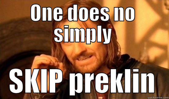 ONE DOES NO SIMPLY SKIP PREKLIN Boromir