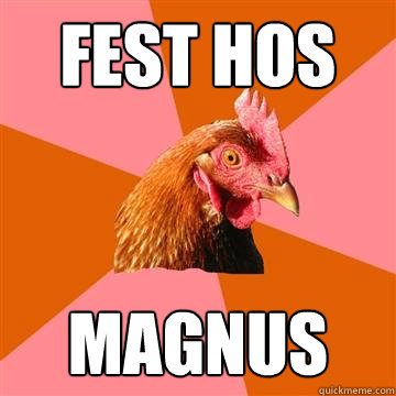 Fest hos Magnus  Anti-Joke Chicken