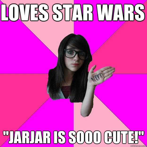 loves star wars 