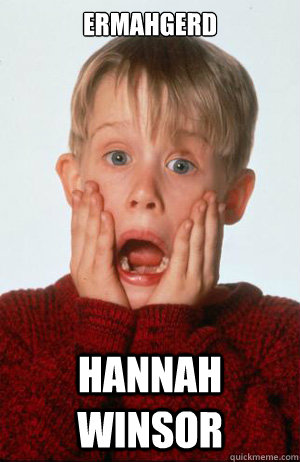 Ermahgerd Hannah winsor   Home Alone