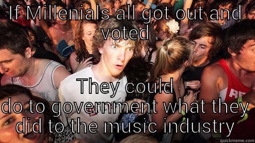 $18 cds - IF MILLENIALS ALL GOT OUT AND VOTED THEY COULD DO TO GOVERNMENT WHAT THEY DID TO THE MUSIC INDUSTRY Sudden Clarity Clarence