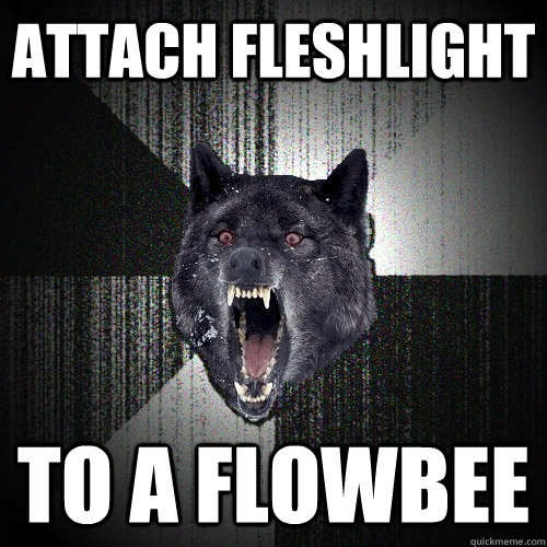 Attach fleshlight to a flowbee - Attach fleshlight to a flowbee  Insanity Wolf