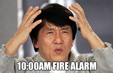  10:00AM FIRE ALARM -  10:00AM FIRE ALARM  EPIC JACKIE CHAN