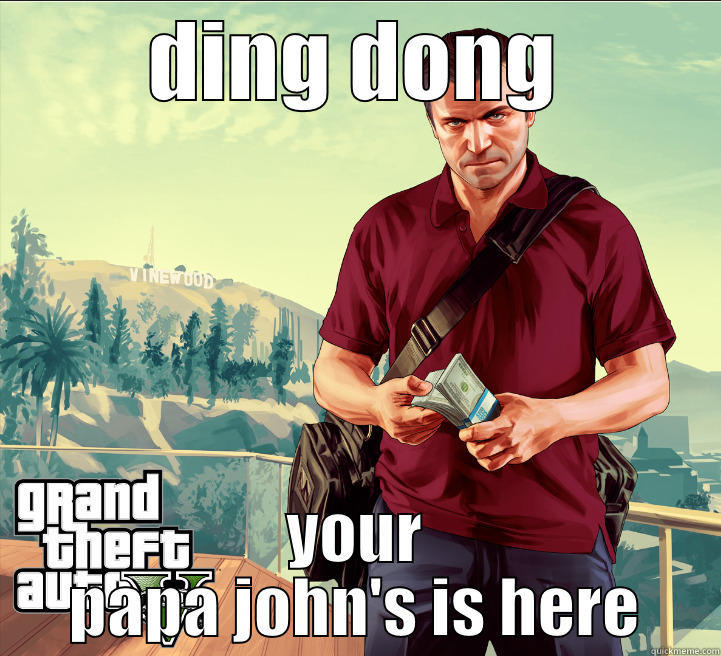 DING DONG YOUR PAPA JOHN'S IS HERE Misc