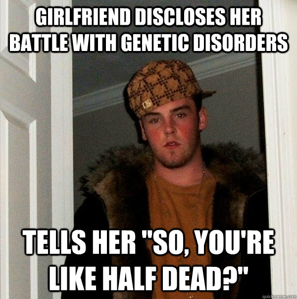 Girlfriend discloses her battle with genetic disorders Tells her 