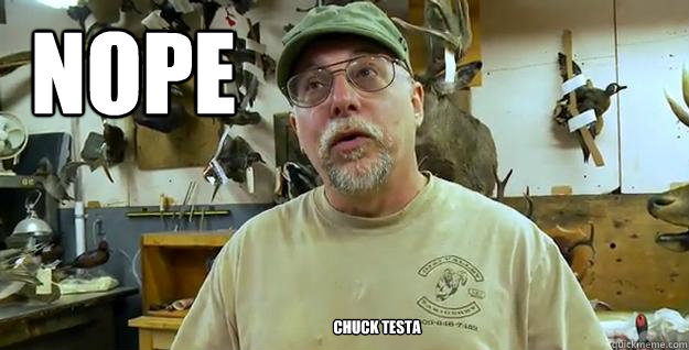 NOPE CHUCK TESTA - NOPE CHUCK TESTA  ChuckTesta1