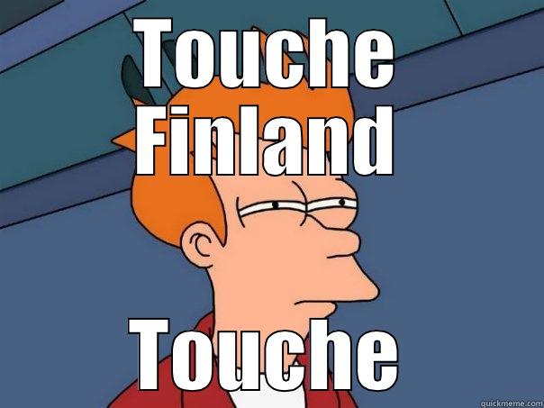 TOUCHE FINLAND TOUCHE Futurama Fry