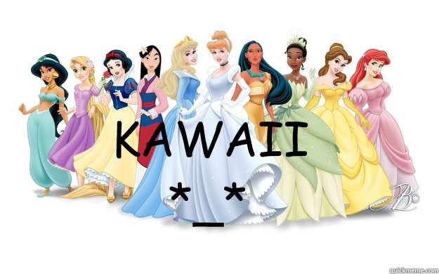 KAWAII *_*  disney princesses