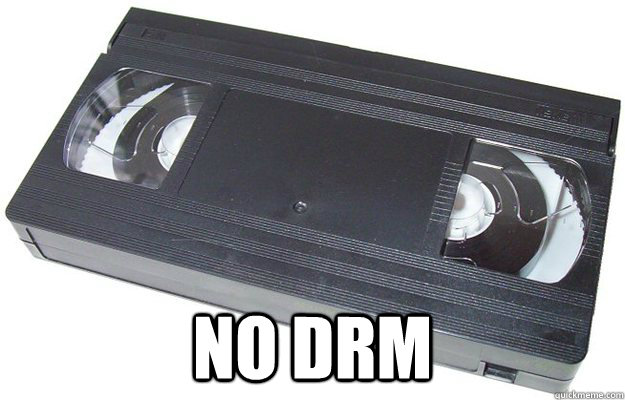  No DRM  Good Guy VHS