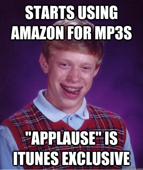 starts using amazon for mp3s 