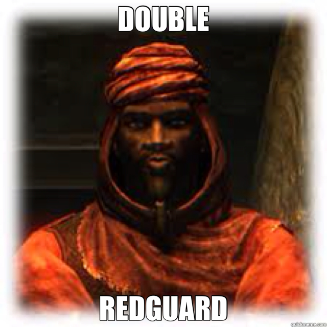 DOUBLE REDGUARD  red Guard