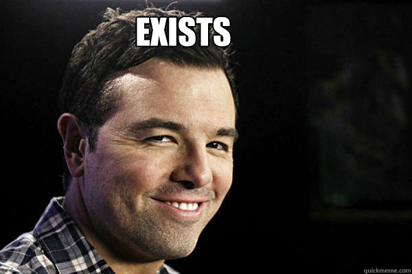 Exists  Good Guy Seth MacFarlane