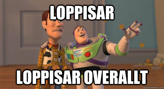 loppisar loppisar overallt  Toy Story Everywhere