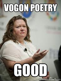 VOGON POETRY GOOD  Scumbag Gina Rinehart