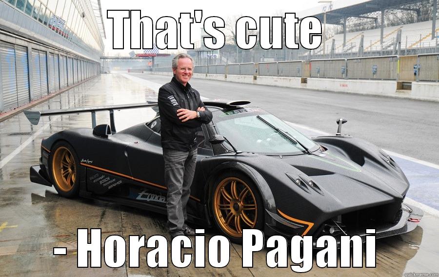 Horacio Pagani - THAT'S CUTE - HORACIO PAGANI Misc