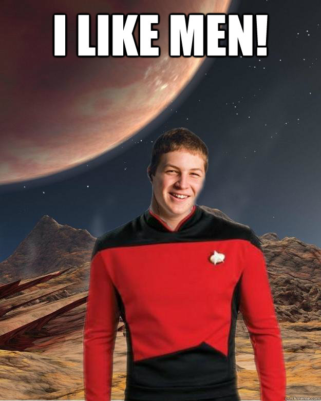 I like men!   Starfleet Academy Freshman