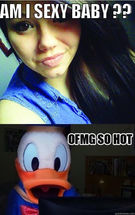 DUCK FACE GRIL - AM I SEXY BABY ??   Misc