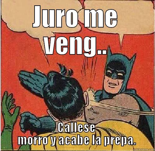 La Malilla F.C bofetea a su hijo el coyote - JURO ME VENG.. CALLESE MORRO Y ACABE LA PREPA. Batman Slapping Robin