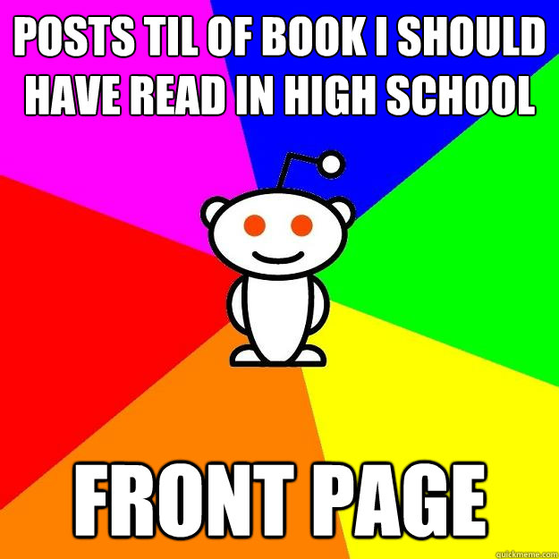 Posts TIL of book I should have read in high school Front Page  Reddit Alien