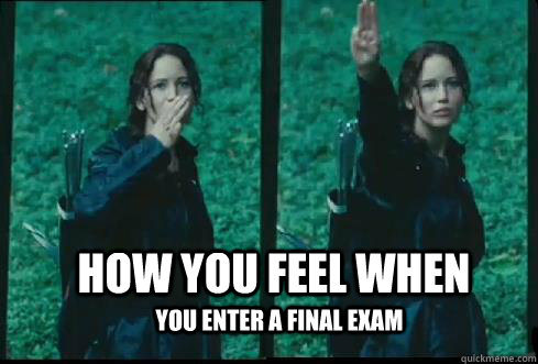 how you feel when you enter a final exam - how you feel when you enter a final exam  Misc