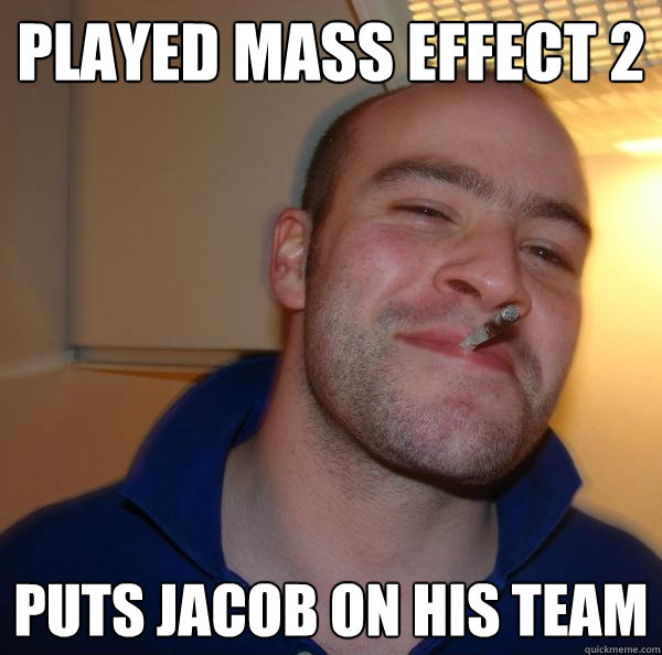 played mass effect 2 Puts Jacob on his team - played mass effect 2 Puts Jacob on his team  Misc