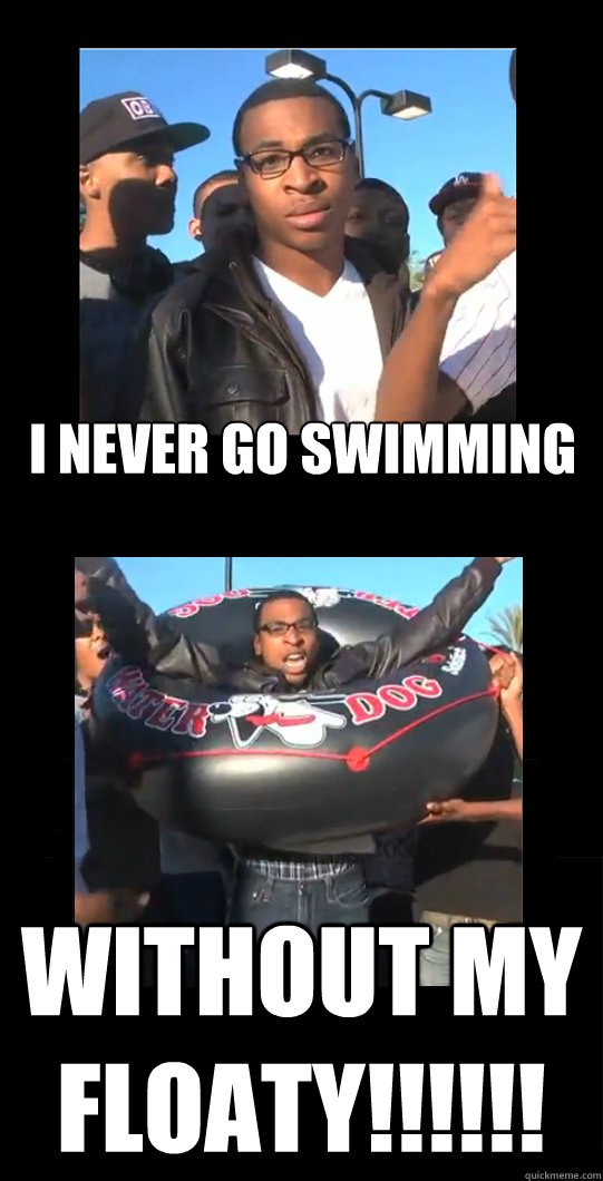 i never go swimming without my floaty!!!!!!  Rap Battle Parody 3