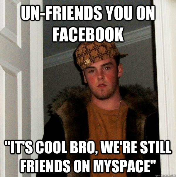 Un-friends you on facebook 