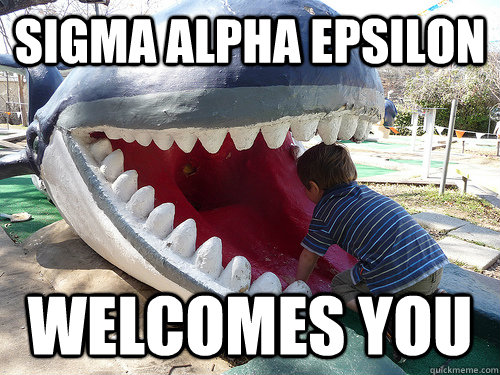 Sigma Alpha Epsilon  Welcomes you  