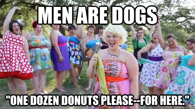 Men are dogs 