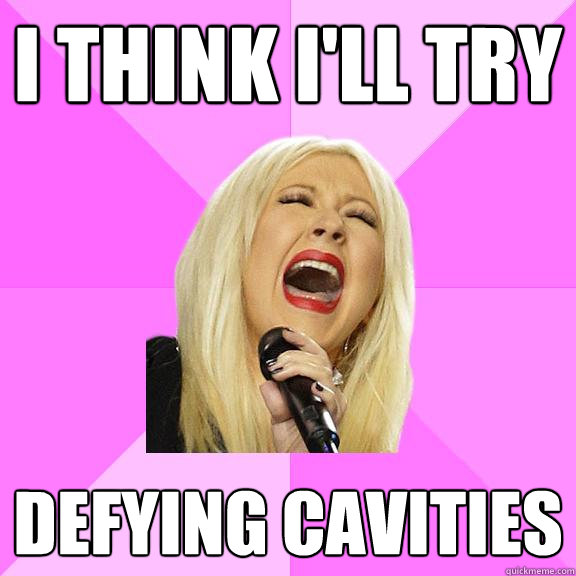 I think I'll try defying cavities  Wrong Lyrics Christina