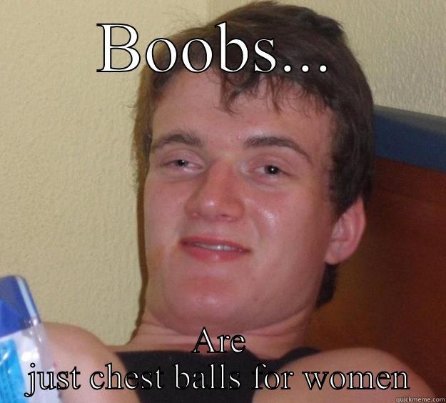 Chest balls - BOOBS... ARE JUST CHEST BALLS FOR WOMEN 10 Guy